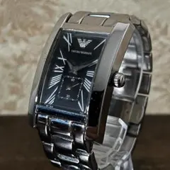新品電池】EMPORIO ARMANI AR-0272 レクタンギュラ 腕時計 - メルカリ