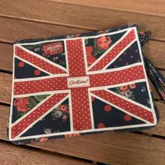 Cath Kidston ユニオンジャック 花柄 ポーチ