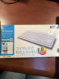 K*様 ELECOM Bluetoothキーボード TK-FBP052WH ホワ