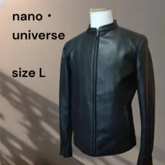 nano・universe ブラック シングルライダース L