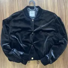 ベロア ブルゾン