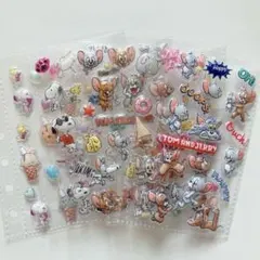 スヌーピー トムとジェリー ぷくぷくシール シール おすそ分け