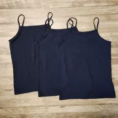 ユニクロ エアリズム 胸二重 キャミソール 150 ３枚セット