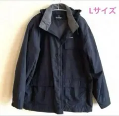メンズジャンバー　アウター　Lサイズ　ダンロップ　フード付き