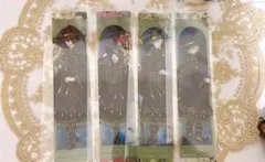 ツイステ　アニメイト特典　クリアしおり　マレウスリリアセベクシルバー4点セット