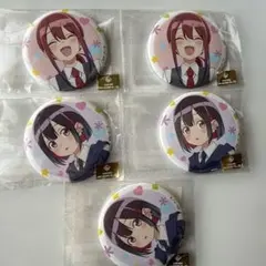 未使用　ばっどがーる　ワルイコナース　くじコレ　缶バッジ　5個セット