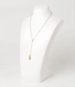 美品　アンタイトル　プレートネックレス　ゴールドのサムネイル