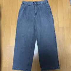 スーパーバギーデニムスラックス