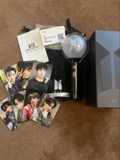 BTS 公式ペンライト フォトカードセット