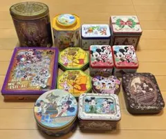激レア 平成レトロ 当時物 ディズニー お菓子缶 缶のみ まとめ売り