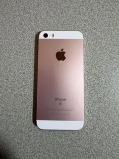 【美品】iPhoneSE ローズゴールド 32GB 84%