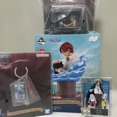 一番くじ ワンピース 赤髪海賊団 ラストワン、アクスタSR.ウタ、下位賞セット