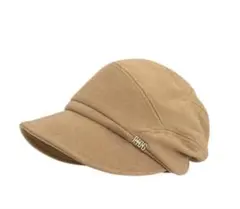 【美品】女性新聞タクシー運転手のベレー帽 日除け帽 レトロ おしゃれ ベレー帽。