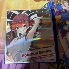 宝鐘マリン　色紙　ホロライブエキスポ