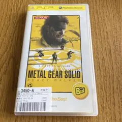 METAL GEAR SOLID PEACE WALKER Best版