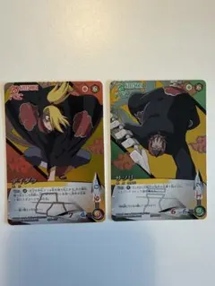 NARUTO 忍W 疾風伝 デイダラ サソリ カードセット NARUTO 忍W 疾風伝 デイダラ サソリ カードセット - メルカリ