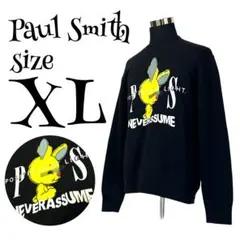 【大きいサイズ】【XL】Paul Smith うさぎ スウェット メンズ