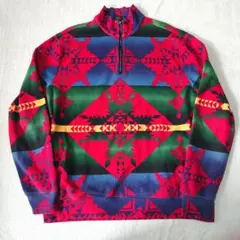 POLO GOLF ネイティブ柄ハーフジップスウェット　RalphLauren