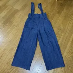 デニムオーバーオール オーバーオール