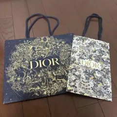 Dior ギフト用ショッパー 2点セット 限定デザイン