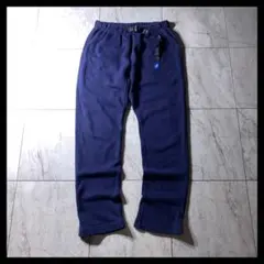 グラミチ ループウィラー ビームス コラボ スウェットパンツ ネイビー M