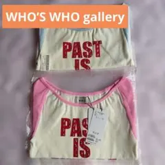 WHO’S WHO gallery♦スタースタッズ　ロゴトップス♦２点まとめ売り