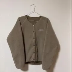 Columbia リバーシブルジャケット　Ｌ　カーキ　ボア