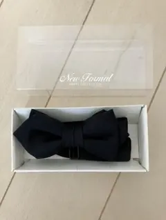 New Formal 蝶ネクタイ ブラック 専用箱付き