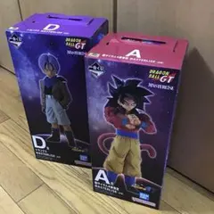 一番くじ ドラゴンボールGT A賞 超サイヤ人4孫悟空 D賞 トランクス