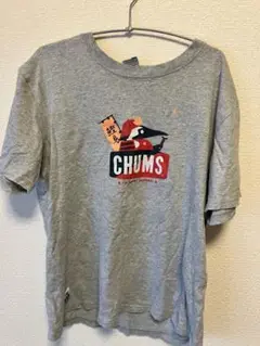 CHUMS グレー Tシャツ Lサイズ