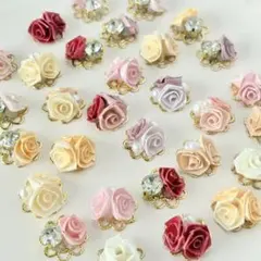 16 _ アクセサリー パーツ バラ ハンドメイド 30個セット まとめ売り