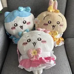 まじかるちいかわ BIGぬいぐるみ 3種セット ちいかわ ハチワレ うさぎ