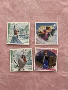 アナと雪の女王 シール4点セット