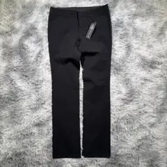 UNIQLO/ユニクロ ストレートパンツ M ブラック タグ付き