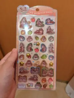 うるちゅるシール　チップとデール