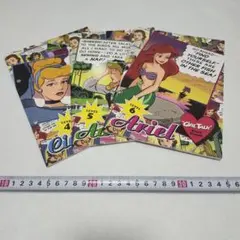 ディズニー　プリンセス Girl Talk Ariel ノート 3冊セット