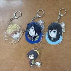 鬼滅の刃 アクリルキーホルダー 4個セット