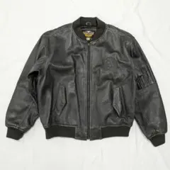 ハーレーダビッドソン MA-1 フライトジャケット リバーシブル 丈短め Harley Davidson ma1 ma-1 #1ライディングジャケット メンズ