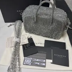 ANTEPRIMA ボクシー スモール シルバーゴールド - メルカリ