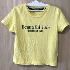 コムサ　子供服　半袖　Ｔシャツ 黄色　100cmのサムネイル