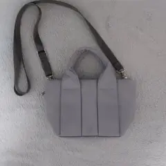 ROOTOTE グレー 2way　ショルダーバッグ ミニサイズ