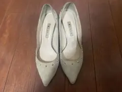 Diana ベージュ スエード ハイヒール