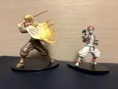 鬼滅の刃フィギュア 煉獄杏寿郎 猗窩座 セット