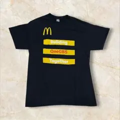 【マクドナルド マック 企業ロゴ アメリカ輸入 古着 Tシャツ】