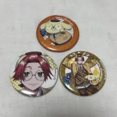 ファントムバスターズ ファボテリア カフェ 等身缶バッジ サンリオ 是岸遊人