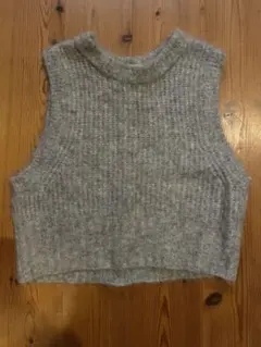 Green Label Relaxing アルパカシャギーニットベスト