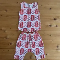 キッズ　タンクトップセットアップ