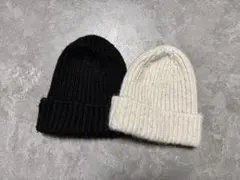 モヘア ニット帽