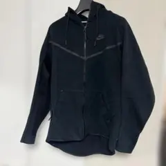Nike フルジップ フード付きジャケット ブラック