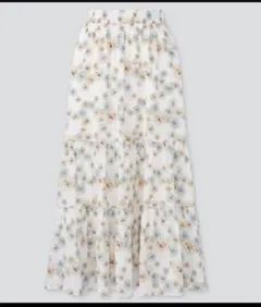 SALE！タグ付新品　ユニクロ　ポール&ジョー　ティアードスカート　L